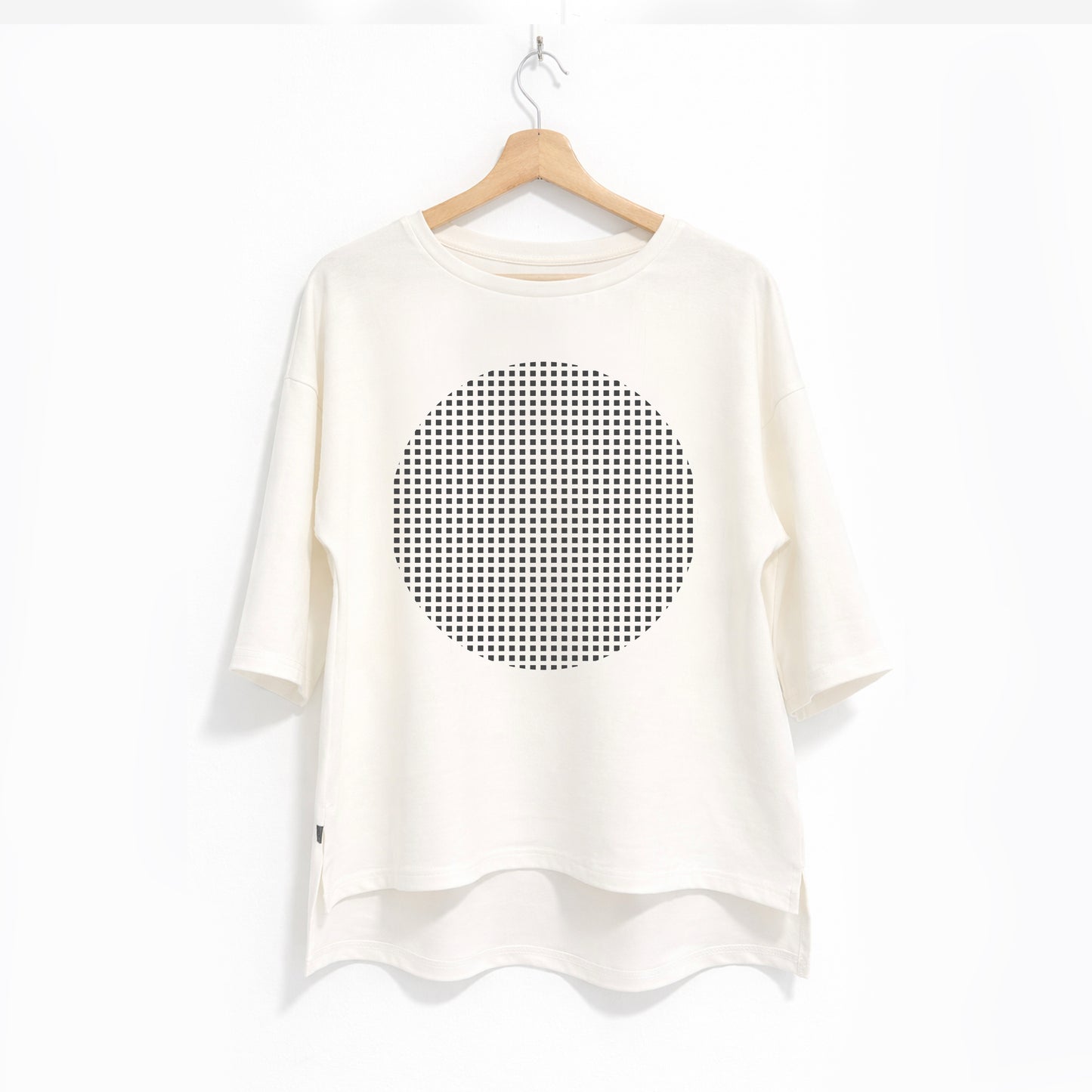 Oversized majica "Skup", bela